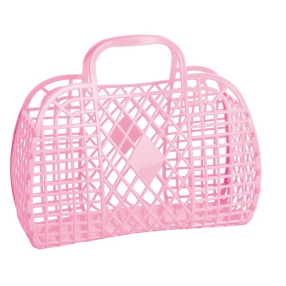 Handbags - Sun Jellies: Retro Basket - large